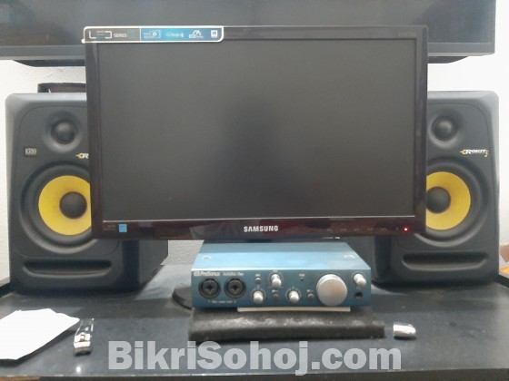 KKR ROKIT 5 VS PERSONUS AUDIO SETUP